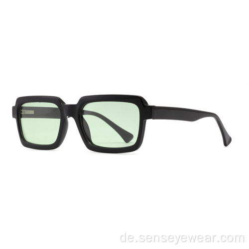 Square Design UV400 Injektionspolarisierte Sonnenbrille polarisierte Sonnenbrille